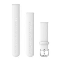Garmin Ремешок сменный Quick Release 18 мм (силиконовый) белый с серебристой застежкой 010-12932-0B от прозводителя Garmin