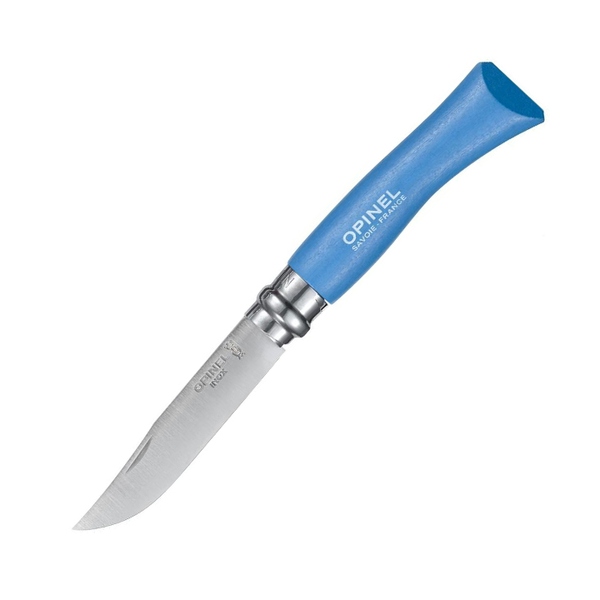 Нож Opinel №7, нержавеющая сталь, синий, 001424 001424 от прозводителя Opinel