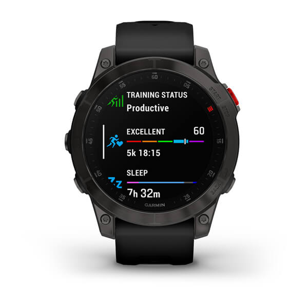 Garmin Epix (Gen 2) - 47 мм SAPPHIRE | Black Titanium with Black Band