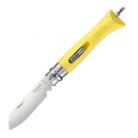 Нож Opinel №09 DIY, нержавеющая сталь, сменные биты, желтый, блистер (2138), 002138 002138 от прозводителя Opinel