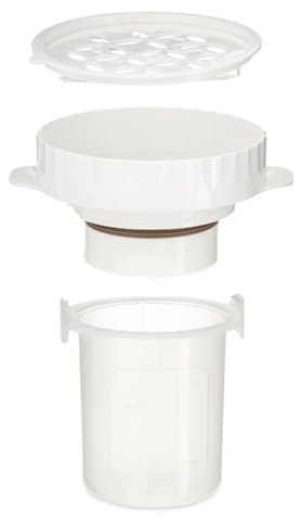 Термос для еды с чехлом и емкостью Thermos JBS-360 (0,36 литра), белый 135223 от прозводителя Thermos