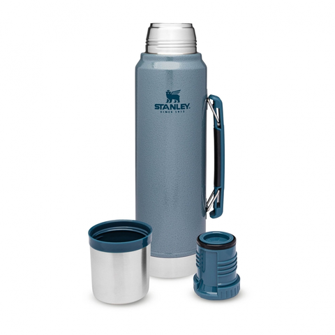 Термос Stanley Classic (1 литр), голубой 10-08266-033 от прозводителя STANLEY
