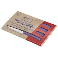 Набор столовых ножей Opinel, полимерная ручка, нерж, сталь, кор. пурпурный. 002199 002199 от прозводителя Opinel