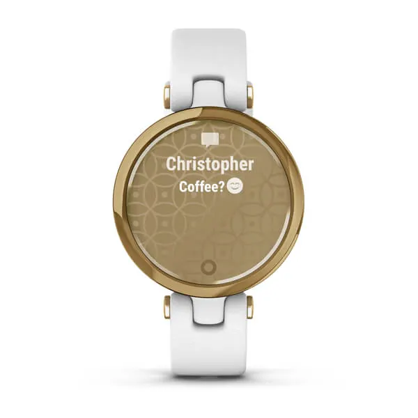 Garmin Lily - Classic Edition | Dark Bronze Bezel with Paloma Case and Italian Leather Band