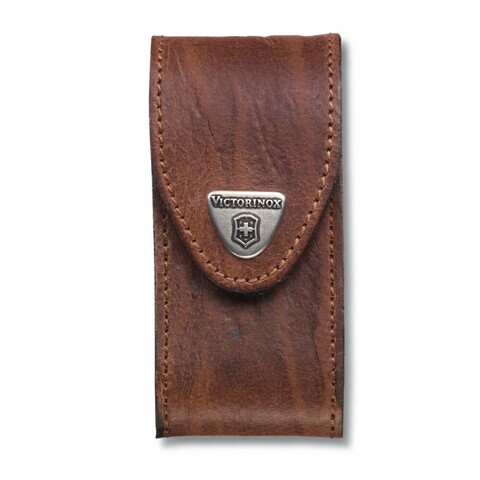 Чехол кожаный Victorinox для ножа 85-91 мм толщиной 5-8 уровней, коричневый 4.0545 от прозводителя Victorinox