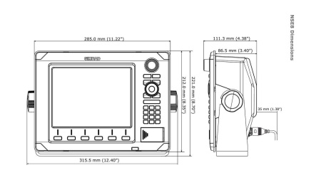 SIMRAD NSE8 без датчика