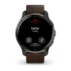 Garmin Venu Sq - Music Edition | Light Gold Aluminium Bezel with Navy Case and Silicone Band
