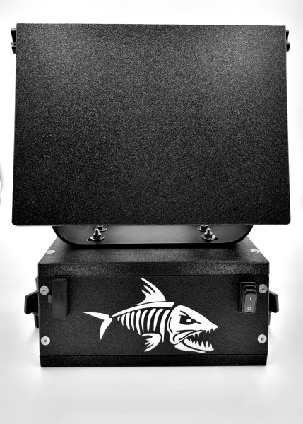 Комплект FishID Сумка-органайзер под Картплоттер L 12"+ с АКБ 60а/ч + з/у 4 pin FishID-L12-60-ZU от прозводителя Документы