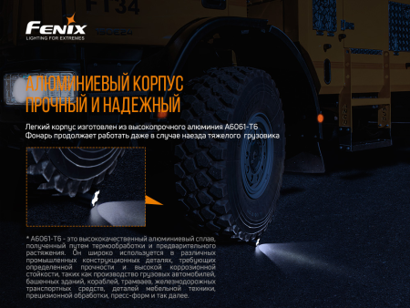 Фонарь Fenix тактический TK22UE 1600 люмен TK22UE от прозводителя Fenix