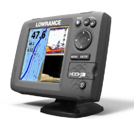 Lowrance HOOK-5 Mid/High/DownScan™