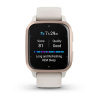 Garmin Venu Sq 2 - 40 мм Music | Премиум-функции | Peach Gold Aluminium Bezel with Ivory Case and Silicone Band