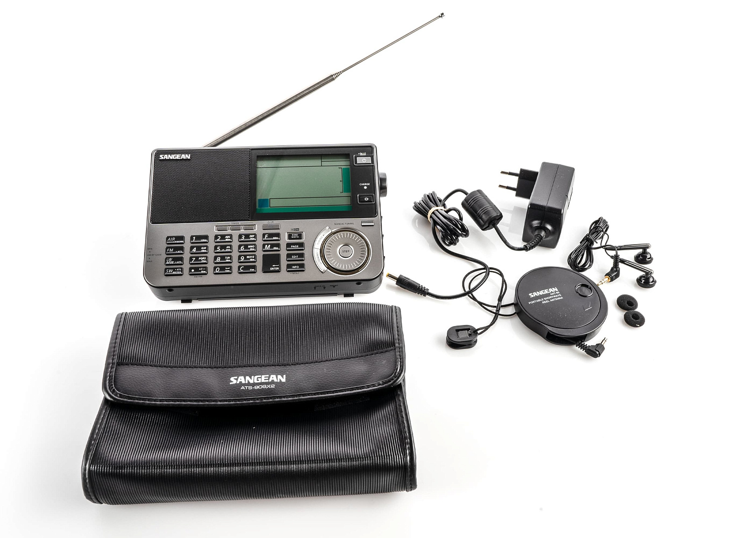 SANGEAN ATS 909X2 Shortwave Radio / graphite