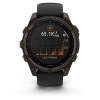 Garmin Fenix 8 - 47 мм SOLAR | SAPPHIRE | Carbon grey DLC titanium with Black/pebble grey silicone band