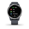 Garmin Venu - | Granite Blue with Silver Hardware