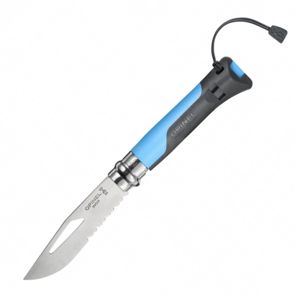 Нож Opinel №8 Outdoor, синий, блистер, 002142 002142 от прозводителя Opinel