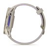 Garmin Forerunner 970 - | Soft Gold Titanium with French Grey Case and French Grey/Translucent Indigo Band