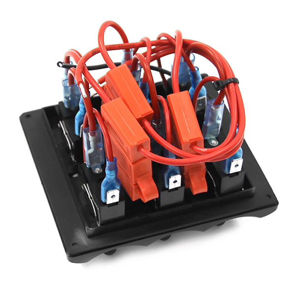 Панель переключателей 6шт с предохранителем NEKEKE TF6J от прозводителя NEKEKE