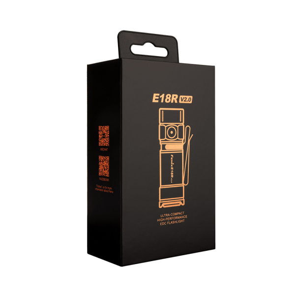 Фонарь Fenix E18R V2.0 в подарочной упаковке, цвет небула E18RV20Nb от прозводителя Fenix