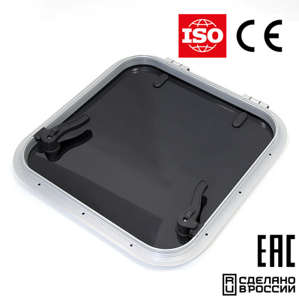 Люк палубный безрамный Пеликан 522x522 R75 030813T от прозводителя Техномарин