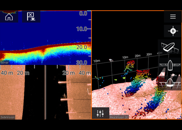 RAYMARINE 3D Chirp Sonar Unit RVX1000 E70511 от прозводителя Raymarine