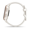 Garmin Venu Sq 2 - 40 мм Music | Премиум-функции | Peach Gold Aluminium Bezel with Ivory Case and Silicone Band