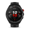 Garmin Approach S70 - 47 мм | Black/Red Ceramic Bezel with Black Silicone Band