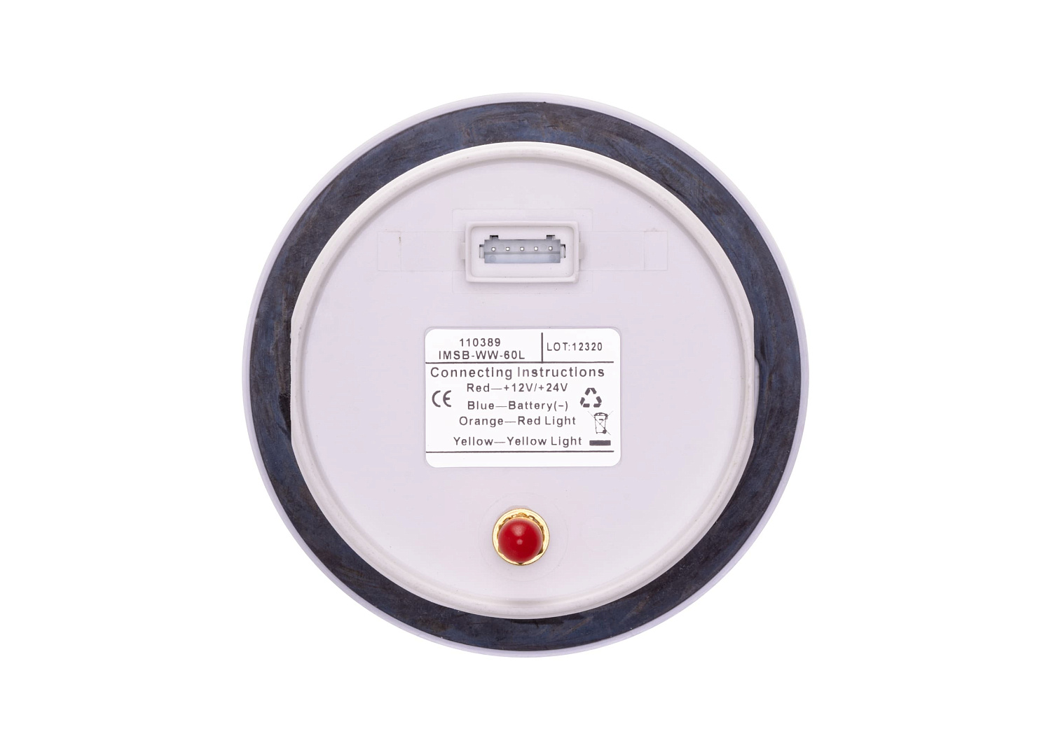 WEMA GPS Speedometer / white / 60 knots